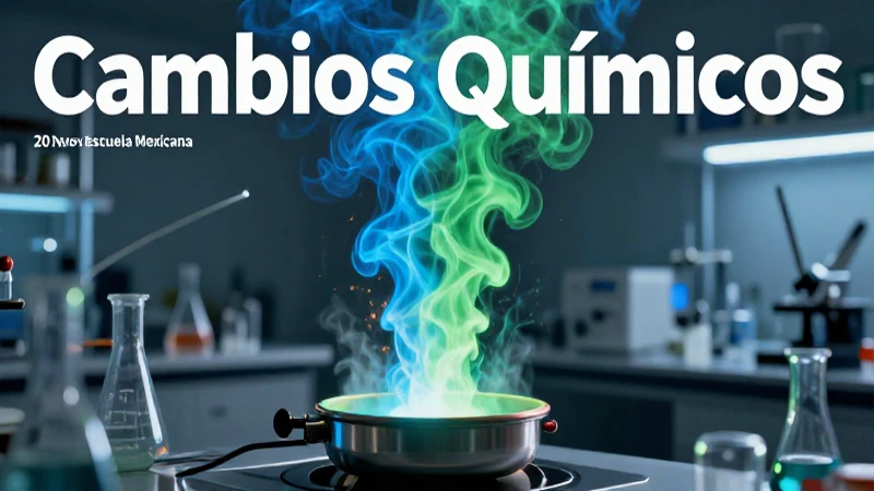 Ejemplos de Cambios Químicos: 20 Transformaciones Asombrosas 3 Reacciones químicas vibrantes en laboratorio