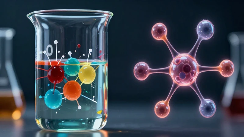 Ejemplos de Cambios Químicos: 20 Transformaciones Asombrosas 5 Transformación química vibrante con perspectiva molecular