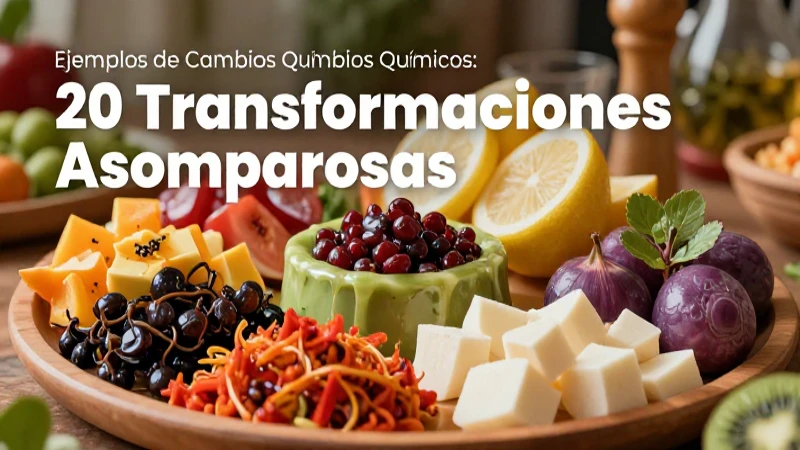 Ejemplos de Cambios Químicos: 20 Transformaciones Asombrosas 10 La fermentación transforma los alimentos