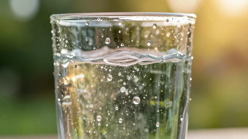 Agua con gotas, iluminación dramática y fondo suave