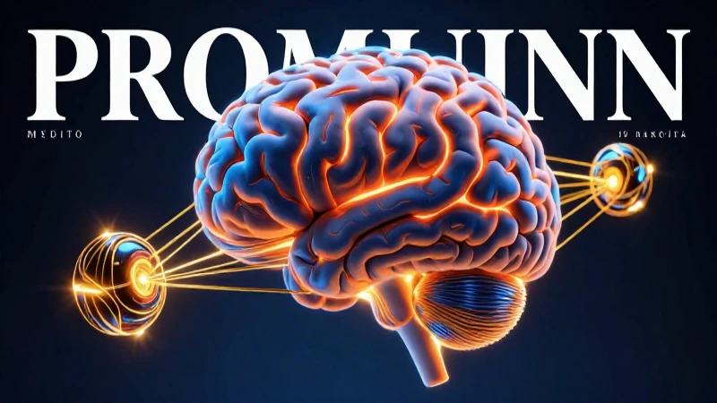 Cerebro brillante conecta conocimiento moderno