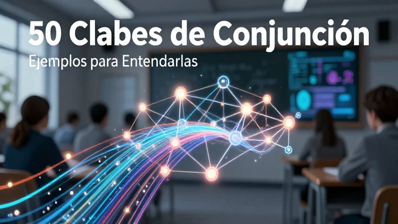 Las conjunciones son fundamentales para conectar ideas