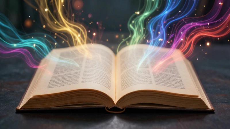 Ejemplos de cuentos: Descubre historias Impresionantes hoy 10 Libro mágico vintage con energía vibrante