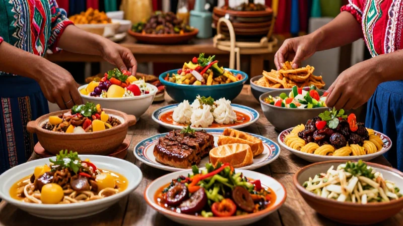 Fotografía profesional de comida vibrante y detallada