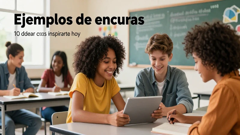Ilustración para encuestas educativas inspiradoras