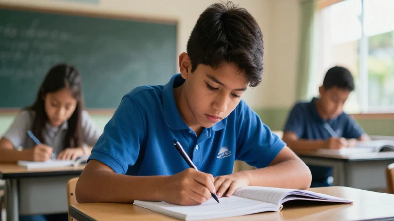 Estudiante mexicano determinado supera retos académicos