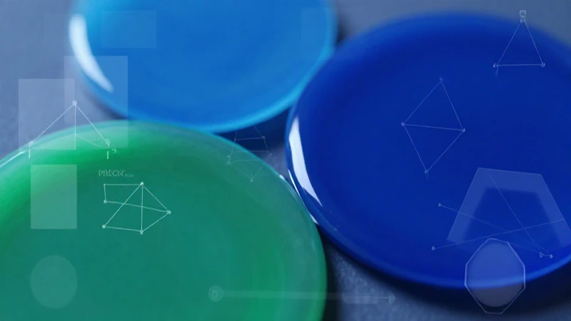 Líquidos abstractos vibrantes con análisis científico