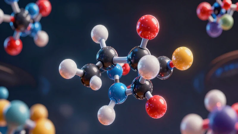 Modelos moleculares vibrantes en un entorno cinematográfico profesional