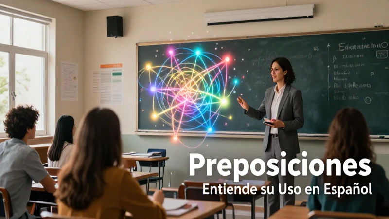 Ejemplos de Preposiciones: Entiende su Uso en Español 8 Domina el uso de preposiciones según el verbo