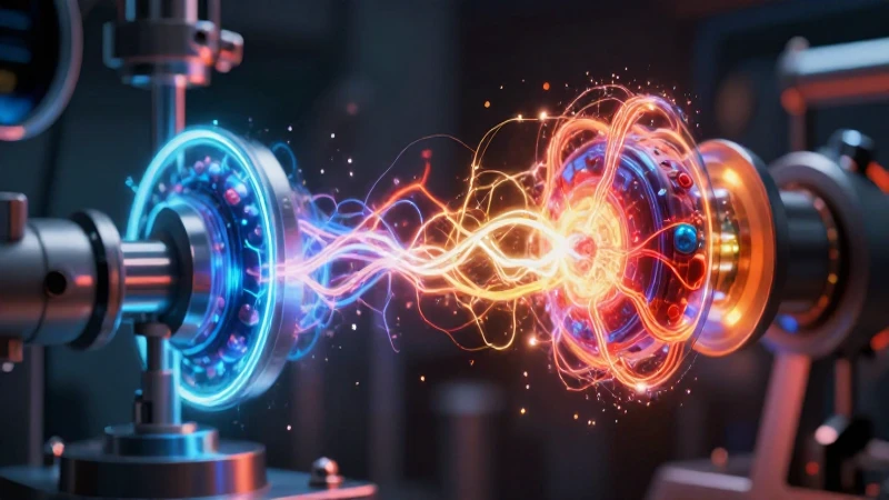Representación dinámica de transferencia energética científica