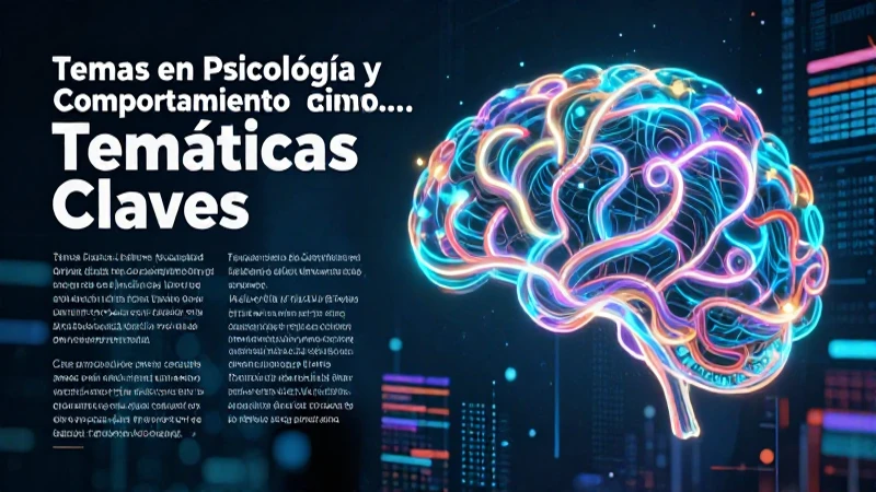 Ejemplos de Proyecto de Investigación: 50 Temáticas Clave 9 Temas clave de psicología y comportamiento humano