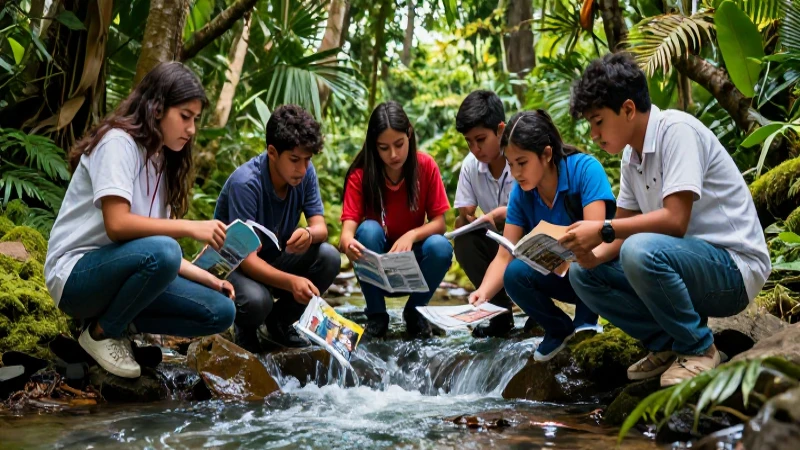 Ejemplos de Proyecto de Investigación: 50 Temáticas Clave 7 Estudiantes mexicanos investigan en naturaleza