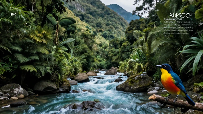 Fotorrealismo detallado de la naturaleza mexicana