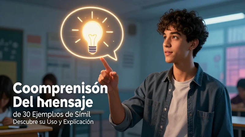30 Ejemplos de Símil: Descubre su Uso y Explicación 11 Comprende el mensaje con 30 símiles