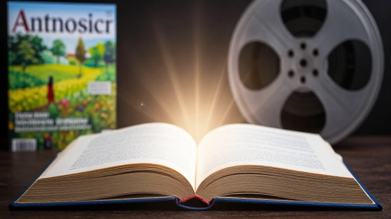 Libro etéreo y película en portada de revista