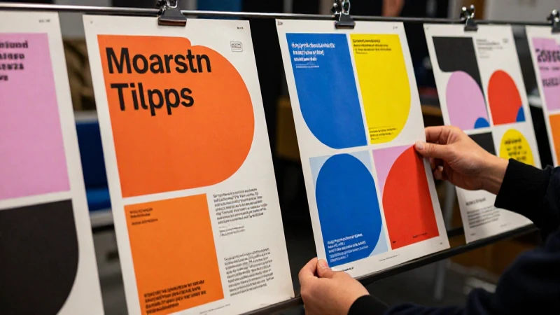 Cartel: Tipos, funciones, características y ejemplos clave 7 Diseño de carteles vibrantes, moderno y de alto impacto