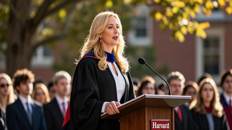 J.K. Rowling inspiró con su discurso en Harvard