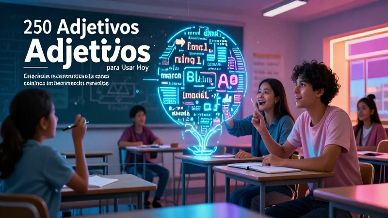 Ejemplos de 250 Adjetivos Calificativos para Usar Hoy 4 Clasifica adjetivos calificativos con estilo y modernidad