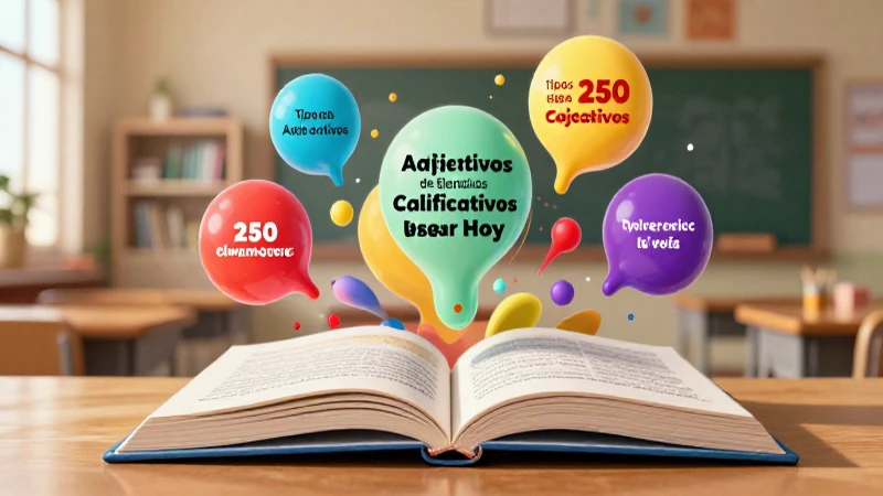Ejemplos de 250 Adjetivos Calificativos para Usar Hoy 3 Blog educativo de adjetivos realistas