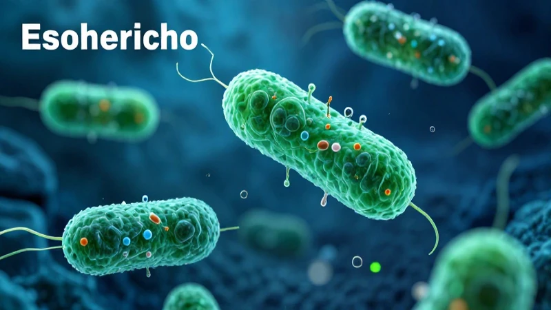 Reino Monera: Qué es, categorías y características clave 5 Ilustración científica detallada de bacterias vibrantes