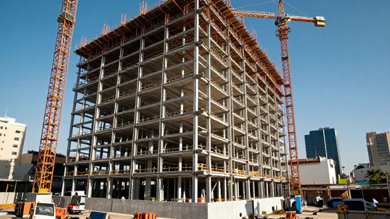 Ejemplos del sector secundario en la economía moderna 4 Construcción moderna en México con estilo cinematográfico