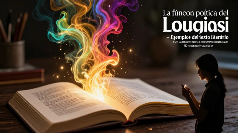 Ilustración de la función poética y el lenguaje