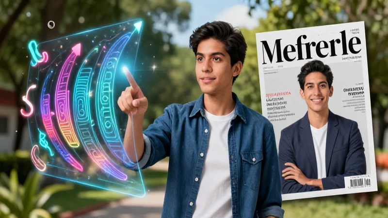 Estudiante mexicano ilustra el futuro educativo moderno