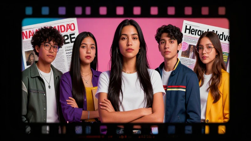 Estudiante mexicano visualizando metáforas retóricas cinematográficas