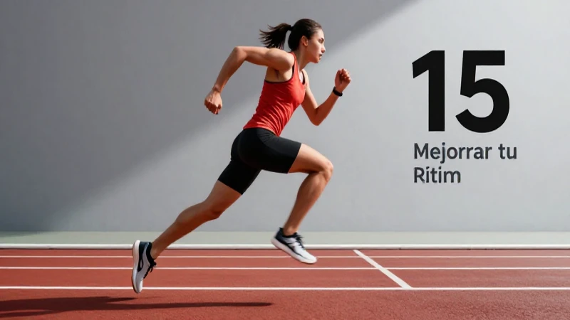 Ejercicio de velocidad: 15 ejemplos para mejorar tu ritmo 3 Mejora tu ritmo con estos 15 consejos