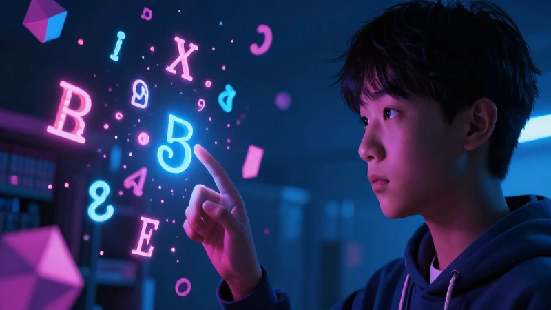 Ejercicios con expresiones algebraicas: 10 ejemplos útiles 10 Estudiante concentrado con geometría algebraica vibrante