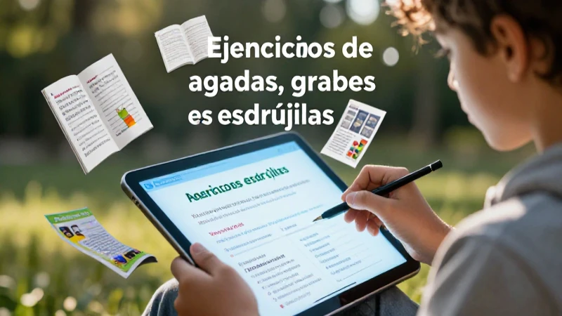 Descarga ejercicios de palabras en PDF con diseño dinámico