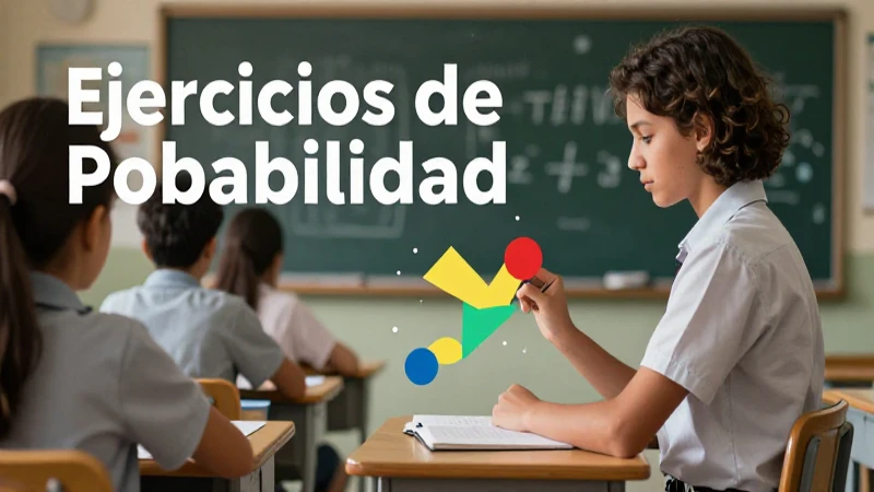Ejercicios de probabilidad para secundaria: eventos y más 4 Ejercicios de probabilidad para secundaria