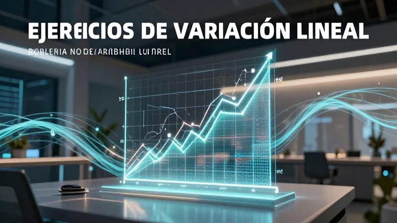 Ilustraciones de problemas de variación lineal