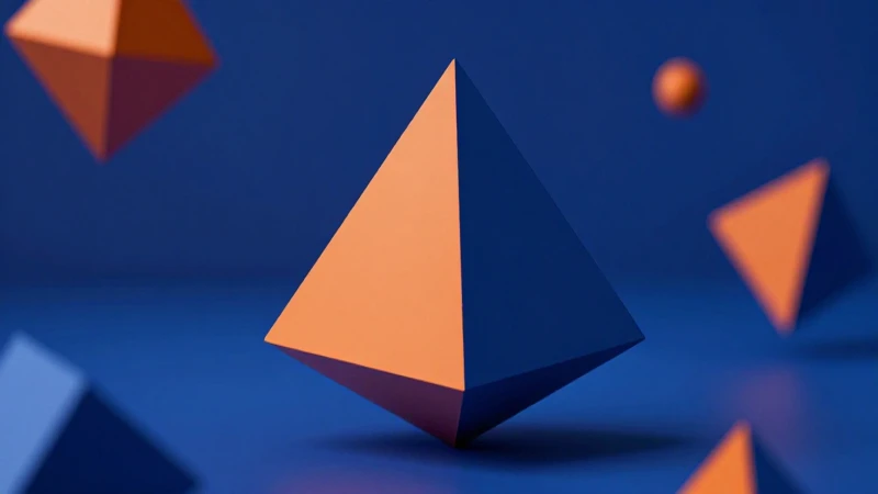 Ejercicios de volumen: Aprende el volumen de pirámides 7 Geometría 3D vibrante y moderna