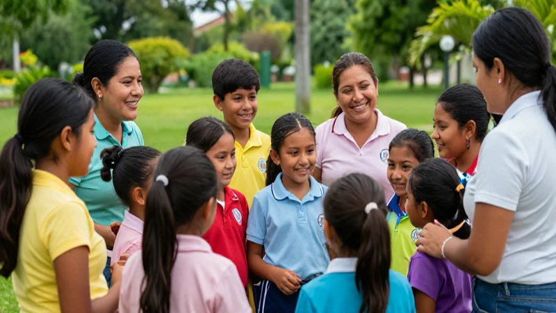 Comunidad y escuela crean entornos saludables