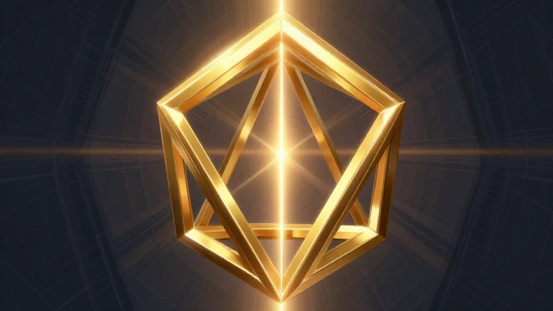 Geometría dorada simétrica de alta calidad