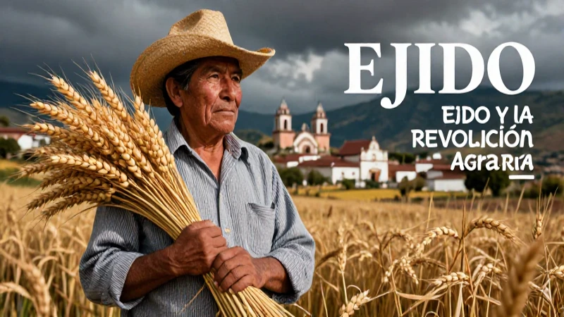 Ejido: Definición, Concepto y su Importancia en México 4 El Ejido: clave de la Revolución Agraria mexicana