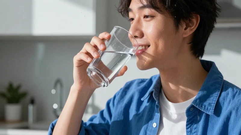 El agua es clave para tu bienestar