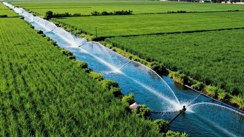 Campos agrícolas vibrantes bañados por el sol