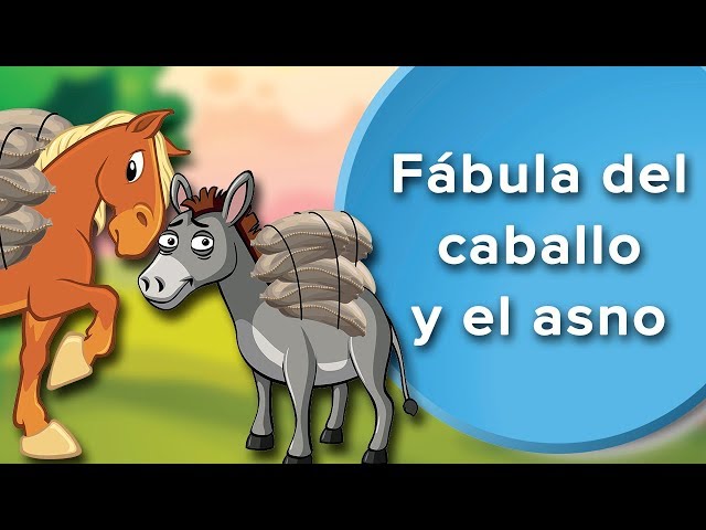 el asno y el caballo fabula de sabiduria y amistad