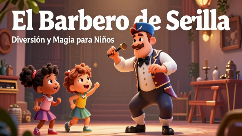 Barbero de Sevilla: Magia 3D para niños
