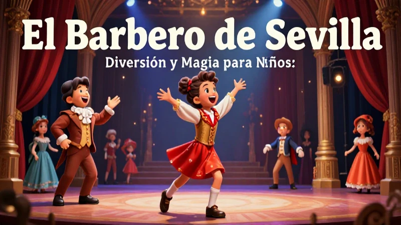 Niños y la magia del Barbero