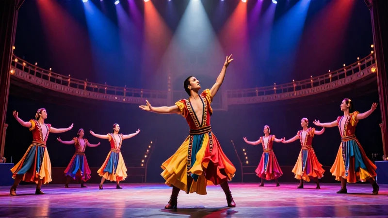 El Circo del Mundo: La Magia de Chile en el Espectáculo 5 Música y danza crean energía vibrante en el circo