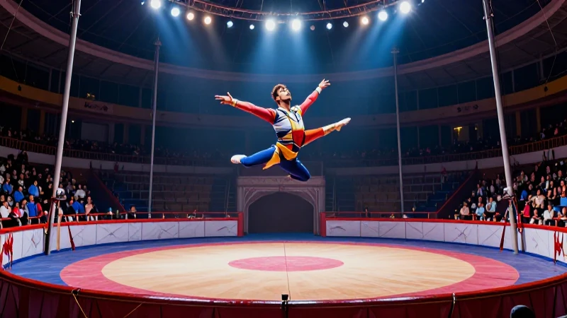 El Circo del Mundo: La Magia de Chile en el Espectáculo 8 Acrobata chileno impresionante en circo