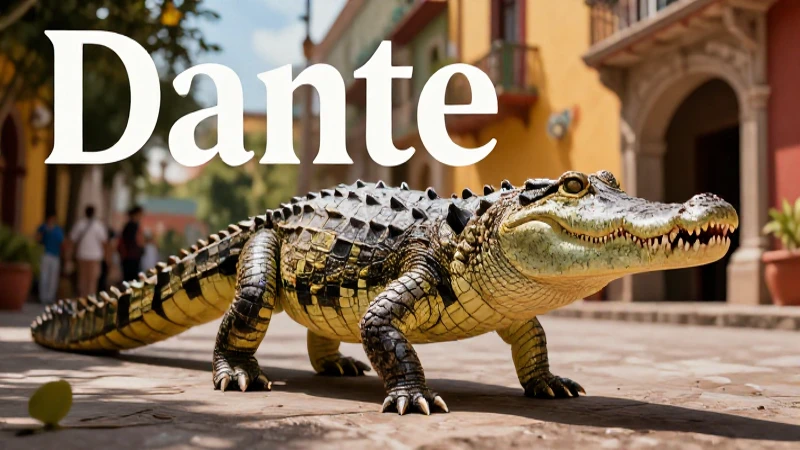 Majestuoso cocodrilo Dante: reflexiones finales
