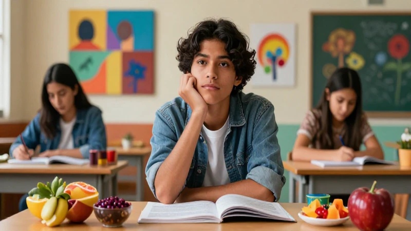 Qué es el gusto y cómo se define este sentido humano 4 Estudiante reflexivo en aula mexicana moderna