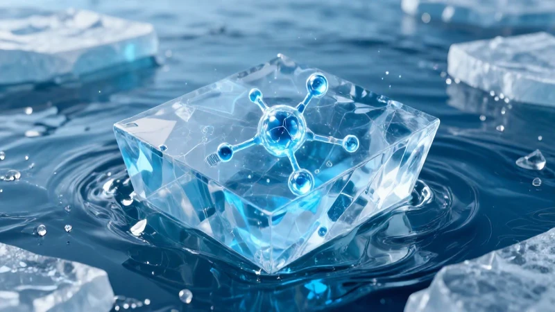 Conoce por qué el hielo flota en el agua, una Conoce explicación 3 Por qué el hielo siempre flota