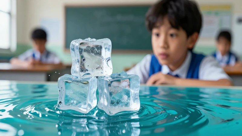 Conoce por qué el hielo flota en el agua, una Conoce explicación 6 El hielo flota por su densidad