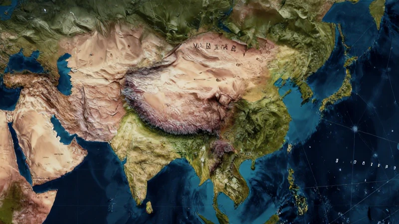 El imperialismo en Asia: su impacto cultural, económico y político 4 Mapa detallado de Asia con energía geopolítica