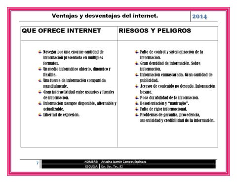 el internet definicion ventajas desventajas y mas